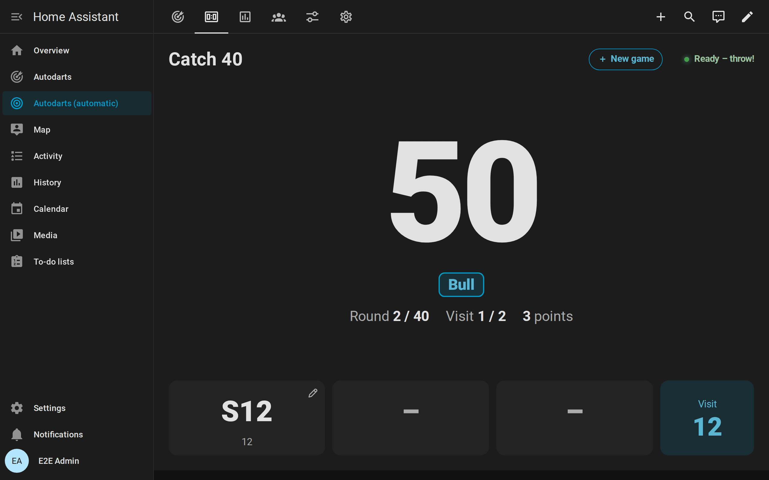 Catch 40 on the scoreboard: 62 to check out in the second round, the visit and the points so far